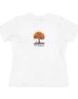 Women's Regular Fit Cotton Tee - Autumn Vibes P.4