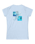 Women's Slim Fit Softstyle Tee KO.26 Jelly Fish