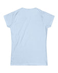 Women's Semi-Fitted, Short Sleeve, Cotton Tee - Tropical Beach Wedding "Bride" Graphic - item