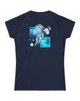 Women's Slim Fit Softstyle Tee KO.26 Jelly Fish