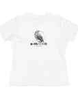 Women's Regular Fit Cotton Tee - Halloween Raven P.3