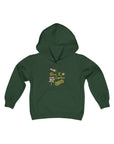 Youth Heavy Blend Hooded Sweatshirt - Born to Explore