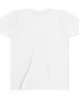 Happy Easter Youth Short Sleeve Tee - Cute Bunny & Colorful Eggs Design - 30.0