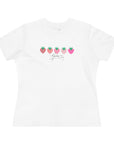 Women's Regular Fit Cotton Tee B.10 - Berry Sweet