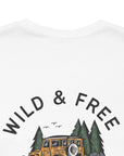 Unisex Jersey Short Sleeve Tee S.10 Wild & Free