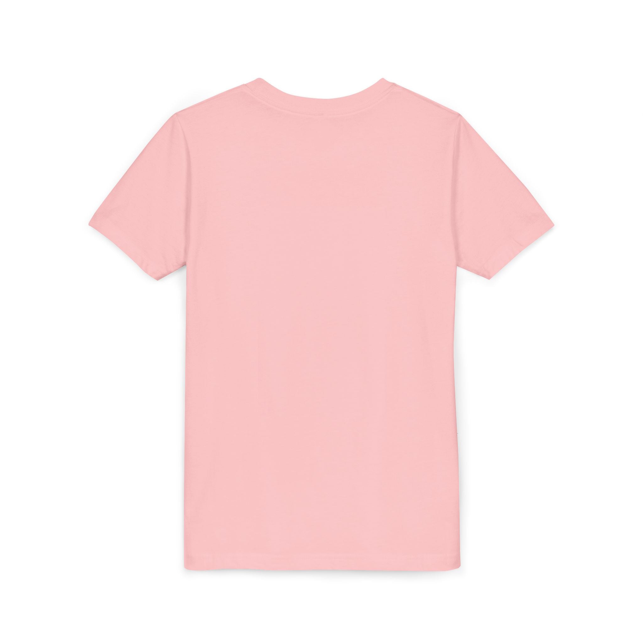 Happy Easter Youth Short Sleeve Tee - Cute Bunny &amp; Colorful Eggs Design - 30.0