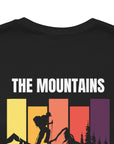 Unisex Jersey Short Sleeve Tee KO.45 Mountains are Calling